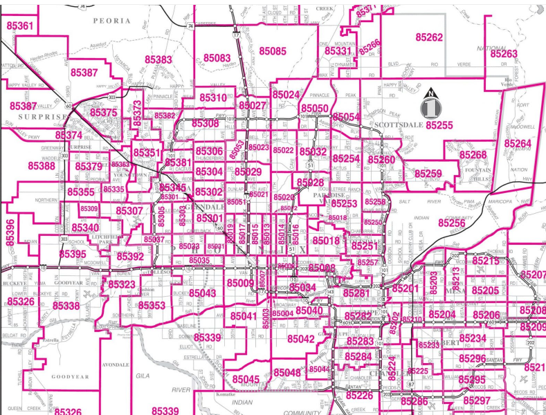 Mailing List by Zip Code